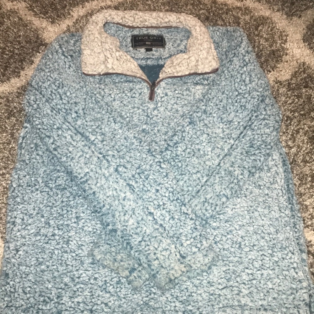 True Grit Fleece Zip Pullover